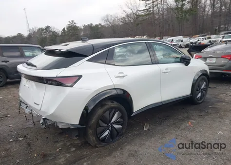 2023 Nissan Ariya Evolve+ z USA, uszkodzony, nr VIN JN1BF0BA8PM410564